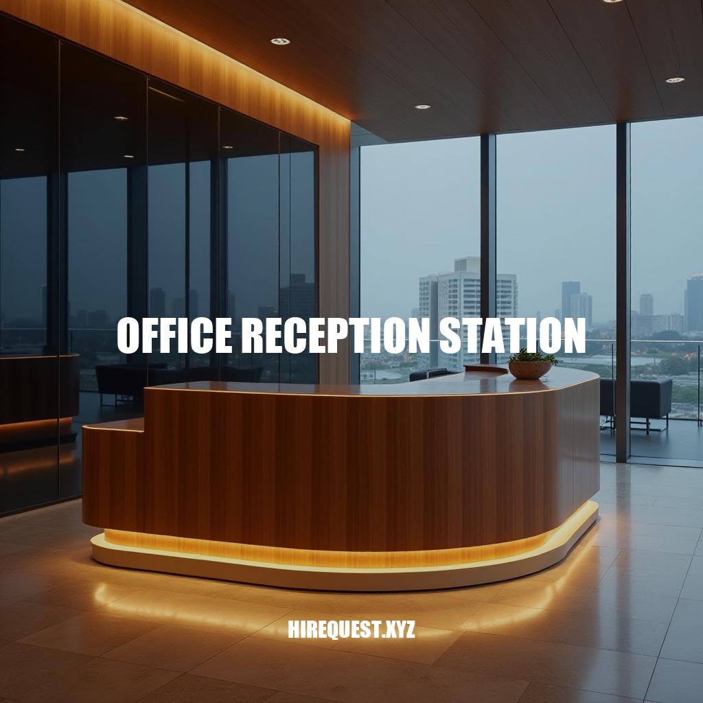 Designing an Effective Office Reception Station